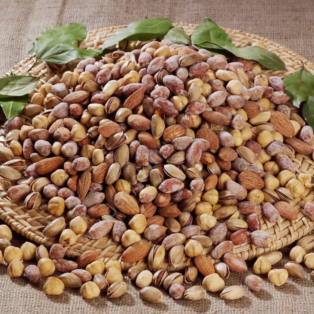 Lüks Karışık (Badem,Ant. Fıstığı, Fındık, Kaju, Tuzlu Fıstık) 500 gr