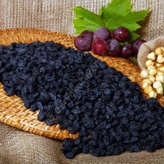 Çekirdeksiz Siyah Üzüm 250 gr