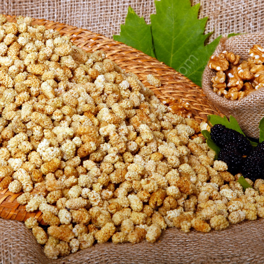 Kıristal Beyaz Dut Kurusu 1 KG